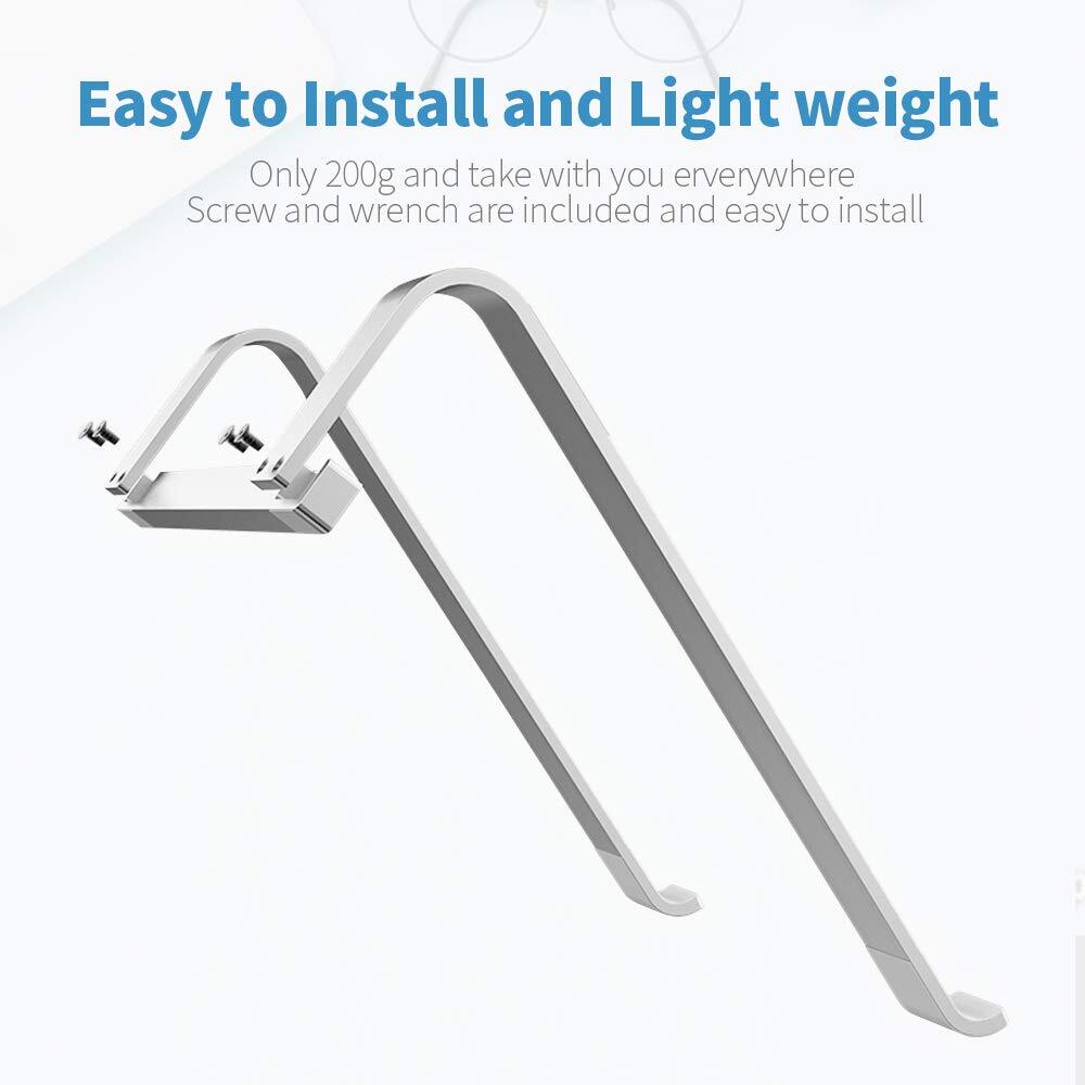 Stable Ergonomic Aluminum Laptop Stand for Desk with Cooling