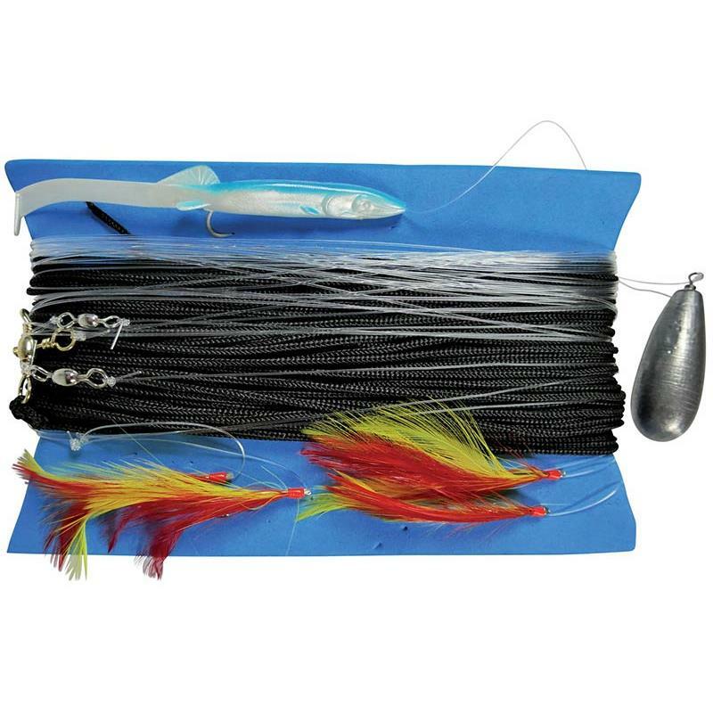 Ragot Mackerel Feathers and Sandeel Fishing Handline Includes Weight