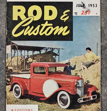 ROD & CUSTOM Magazine #3 1953 1932 Ford PU OHIO Run Barris How To Oldsmobile vtg