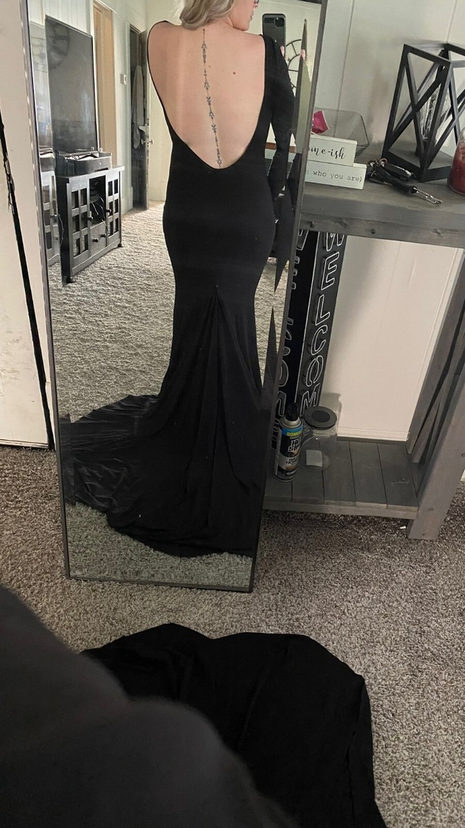 black long sweater dress Ruthie Knit Sweater Maxi Dress