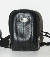 TARGUS 5" Small Leather Camera Bag with Strap and Belt Loop Model DLSC01