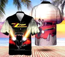 Rock Band ZZ Top Eliminator Hawaiian Shirt