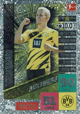 Match Attax 20/21 Bundesliga 2020/2021 Karte Nr. 117 Hazard