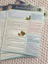 BarCharts Aromatherapy Quickstudy 6 page bar chart pristine new 9781423228165