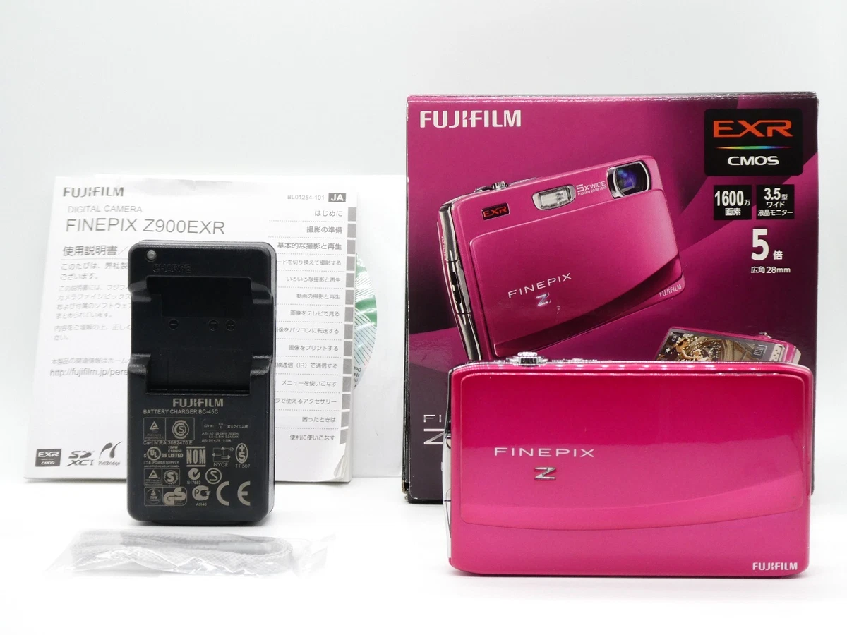 [N MINT IN BOX] Fujifilm Finepix Z900EXR Pink 16.0MP Digital Camera FROM  JAPAN
