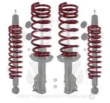 KYB 4 STRUTS SHOCKS & VOGTLAND GERMAN LOWERING SPRINGS for HONDA FIT 09 10 - 13