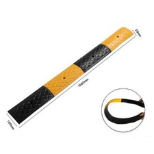 1m Speed Hump Rumble Strip Road Strips Rubber Wall Protector FREE FIXINGS