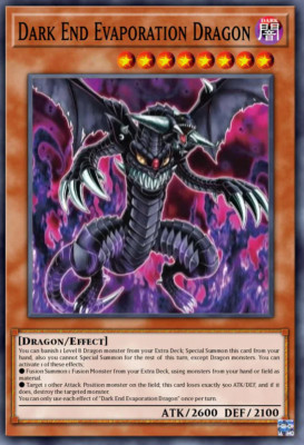 Dark End Evaporation Dragon INFO-EN011 - Common - NM - 