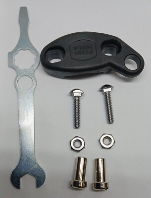 PENN REEL PART 33C-500 Rod Clamp Kit Graphite Fits Senator 113HL 113HSP 4/0
