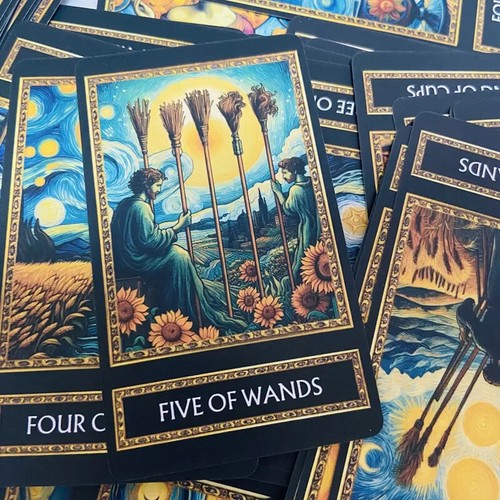 Van Gogh Tarot 78 Karten Brandneu - Bild 16 von 24