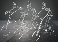 Handmade Moulton Bicycle Model – Unique Gift for Cycling Fans & Collectors