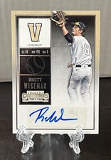 2015 Panini Contenders College Ticket  Foil Rhett Wiseman Auto Vanderbilt Rc