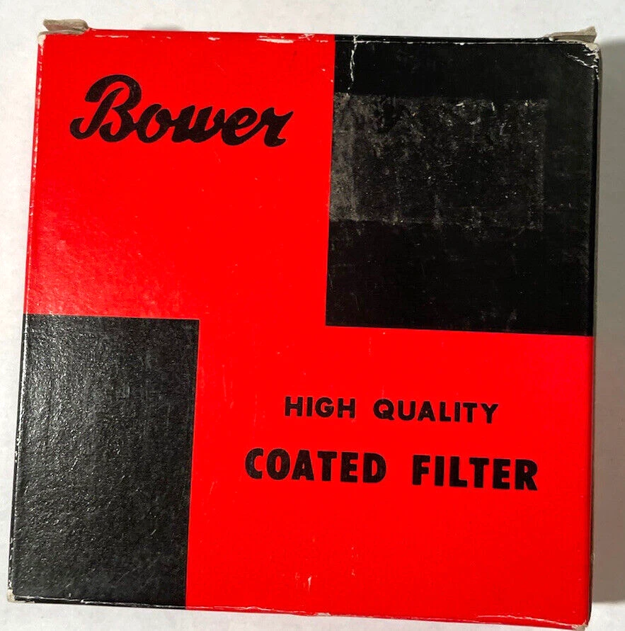 VTG Bower 58mm Cross Filter Clear Glass Screw Mount made in JAPAN New - Image 3 of 4