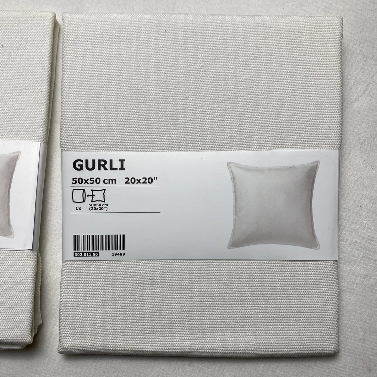 GURLI Cushion cover, white - IKEA