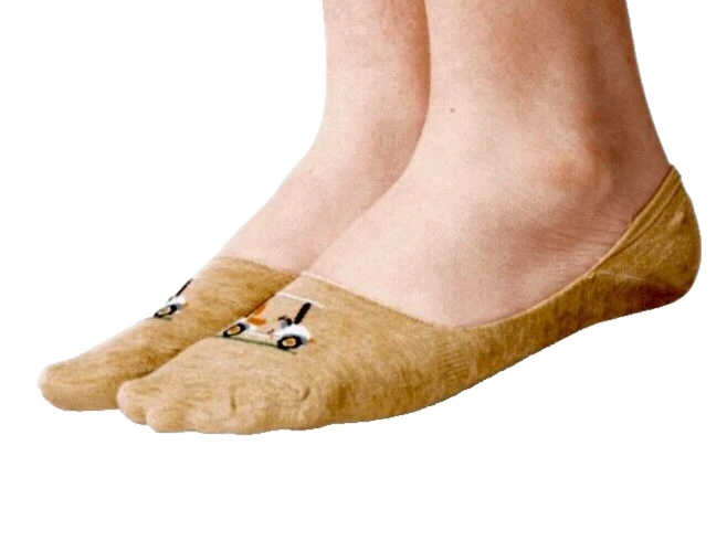 Calcetines de golf Hot Sox, "Whos your Caddy" No Show, para hombre talla 6-12 Foto 3 de 3