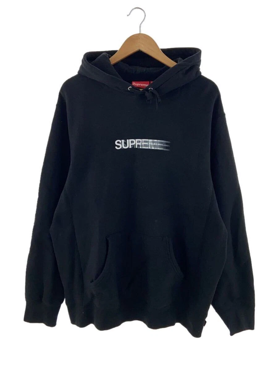 Sweat à capuche Supreme XL coton noir occasion