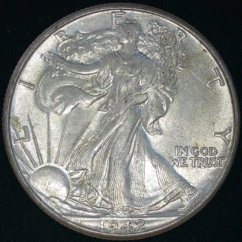 1942 Walking Liberty Half Dollar Choice Uncirculated (2O)