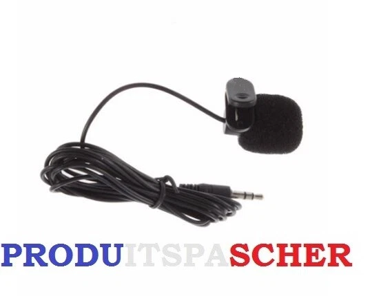 Micro cravate ordinateur portable mp3 avec fil mini pratique 3.5mm youtubeur - Photo 1/1