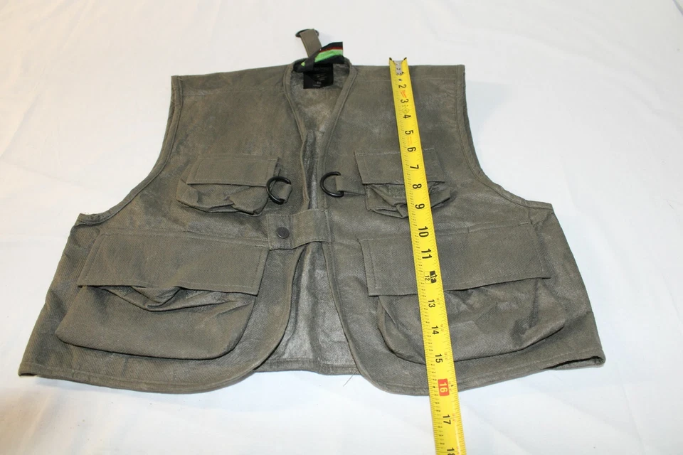 Frogg Toggs 经典飞钓背心男式 M 码全新无标签 — 第 3/4 张图片