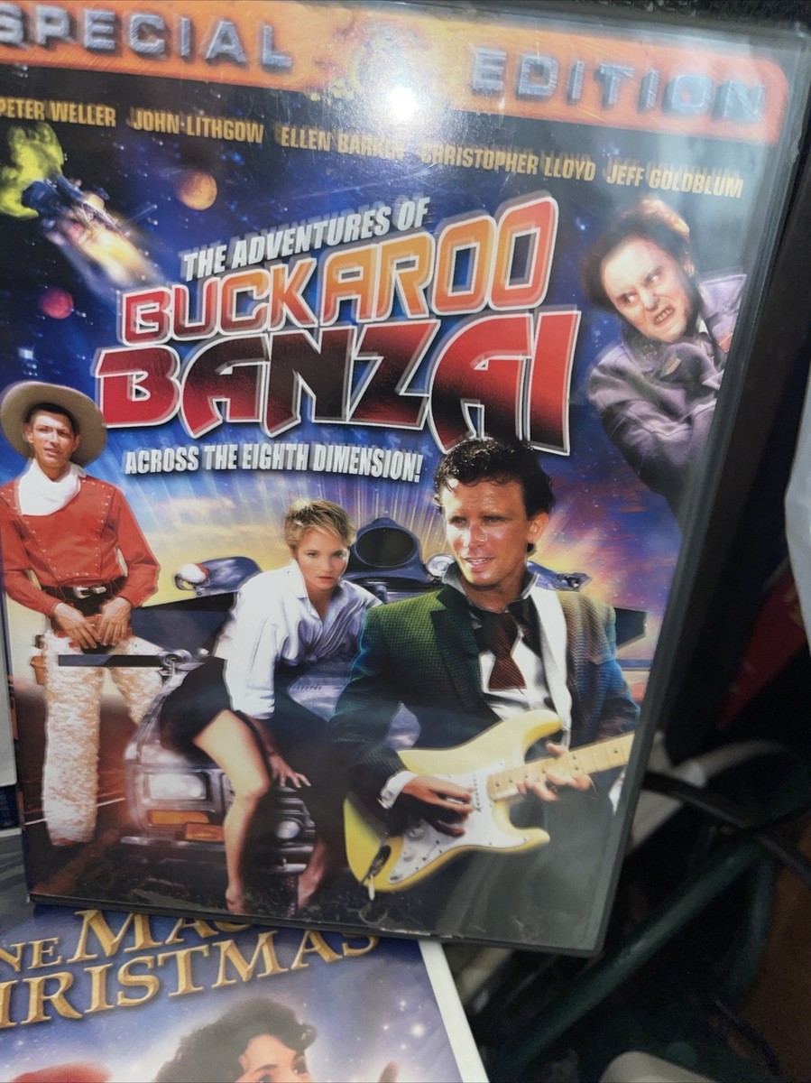 The Adventures Of Buckaroo Banzai (DVD) Peter Weller Insert