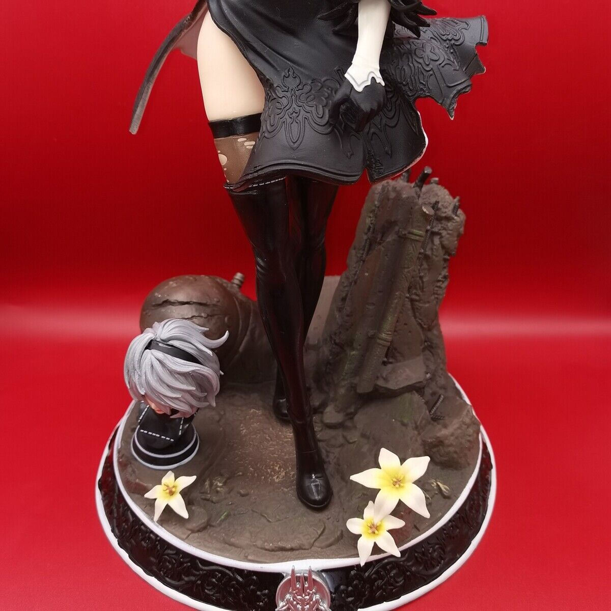  Nmomoytu 20cm NieR Automata Anime Figure 2b Yorha No.2 Type B  Action Figure Yorha No.2 Type B Figurine Model Doll : Toys & Games