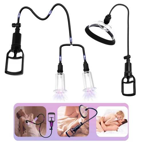 Pussy Pump Nipple Pump Vacuum Vaginal Pump Nipple Suction Cup Sexy Toy Women UK - Picture 22 of 24