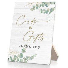 Cards  Gifts Sign, Wedding Party Decorations for Reception, Cards  Gifts Wo...