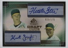 2004 SP Prospects Draft Duos 34/175 Huston Street Kurt Suzuki #DD-SS Auto 3y4