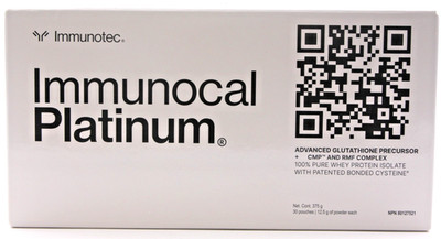 Immunocal Platinum Glutathione Precursor, 30 Pouches, by Immunotec, Exp. 11/2028
