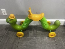 Vintage 1970s Hasbro INCHWORM Ride On Toy Excellent Pre- Owned Condition