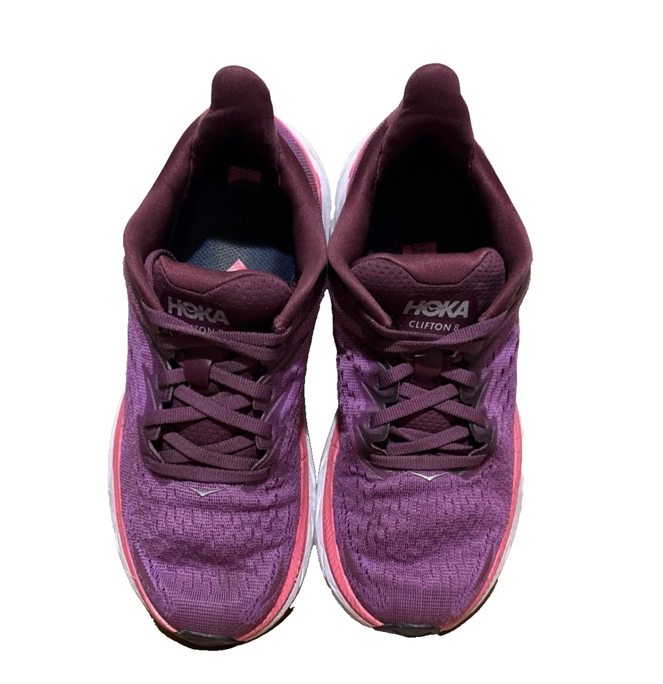 Hoka Clifton 8 para mujer talla púrpura rosa 6,5 Foto 4 de 4