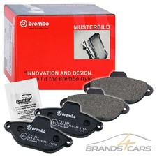 BREMBO BREMSBELÄGE BREMSKLÖTZE SATZ VORNE FÜR PEUGEOT 206 SCHRÄGHECK 1.1-1.9 98-