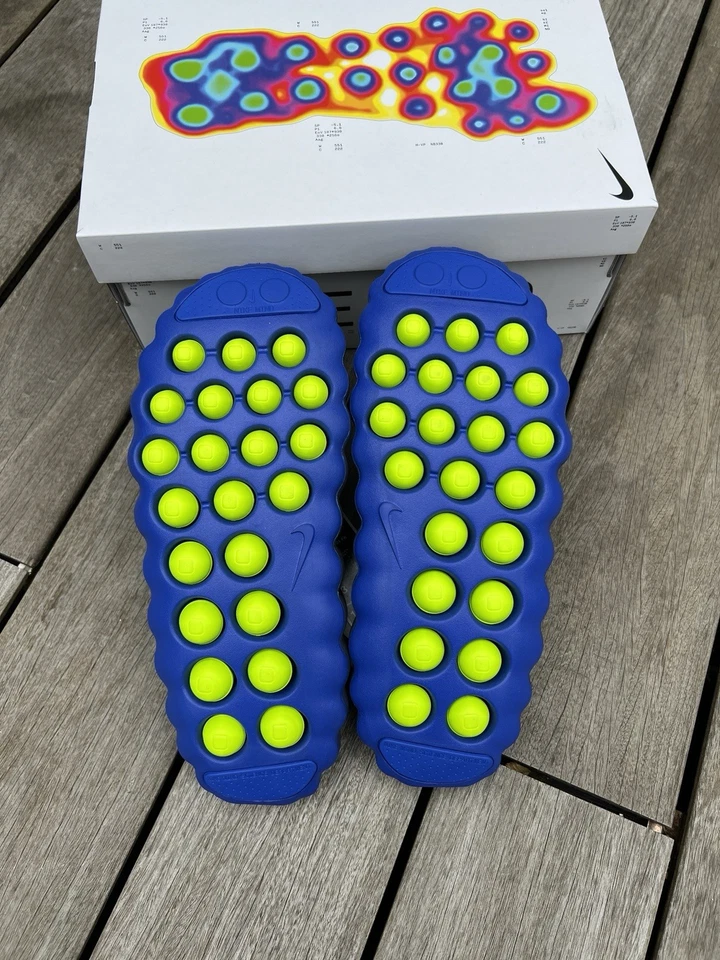 Nike Mind 001 Flyknit Slide Hyper Royal Black - EU 47,5 NEU & OVP | Händler - Bild 4 von 4