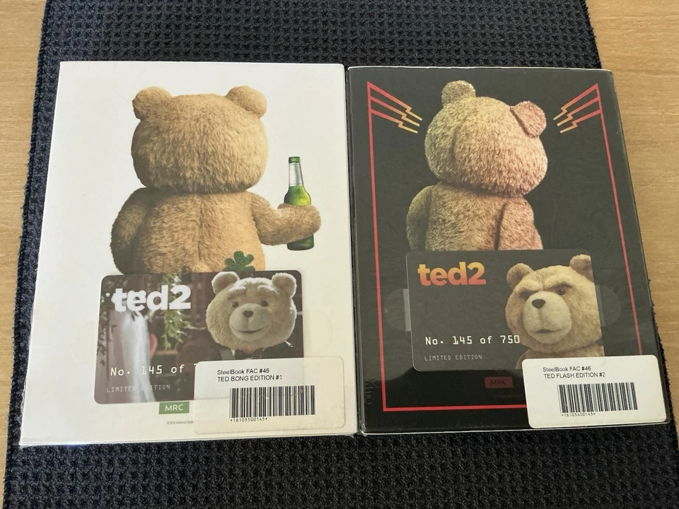 Ted 2 Two [Filmarena] Full Slip Blu-ray Steelbook Mark Wahlberg /750 NEW/MINT Foto 2 de 4