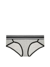 Victoria's Secret PINK Logo Hipster Panty Heather Charcoal