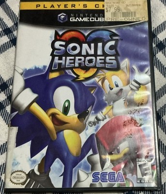GameCube Sonic Heroes Players Choice 