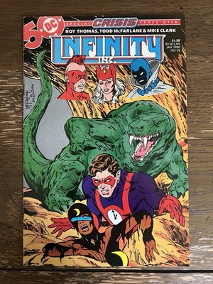 Infinity Inc #22 DC Infinity Crossover Comic Book
