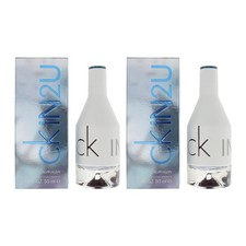Calvin Klein CKIN2U Eau De Toilette 50ml Spray For Him X 2