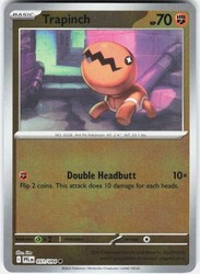 Trapinch 051/094 Phantasmal Flames Reverse Holo