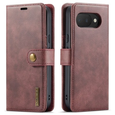 2-in-1 Removable Wallet PU Leather Case Card Slot Holder Cover for Google Pixel