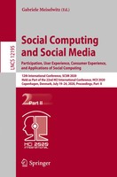 Gabriele Meiselwitz | Social Computing And Social Media. Participation, User...