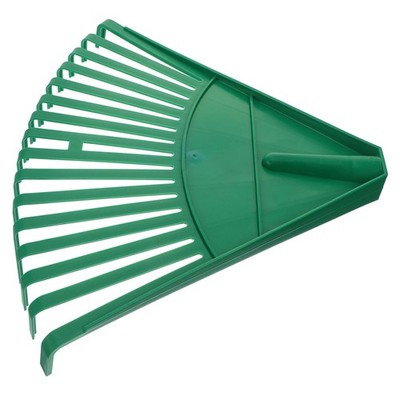 Garden Leaf Rake Plastic Hand Rake Lightweight Compact Tool for Outdoor Garde...