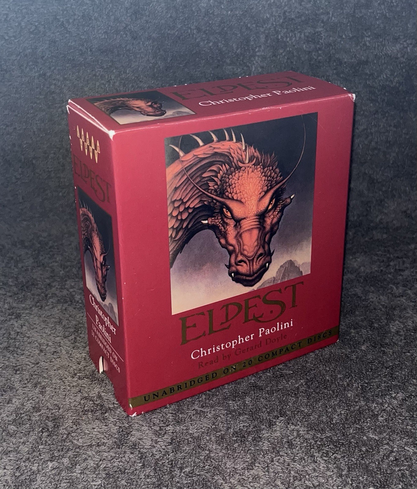 20 Disc Audio Book - Christopher Paolini - The Inheritance Cycle Book 2 - Eldest
