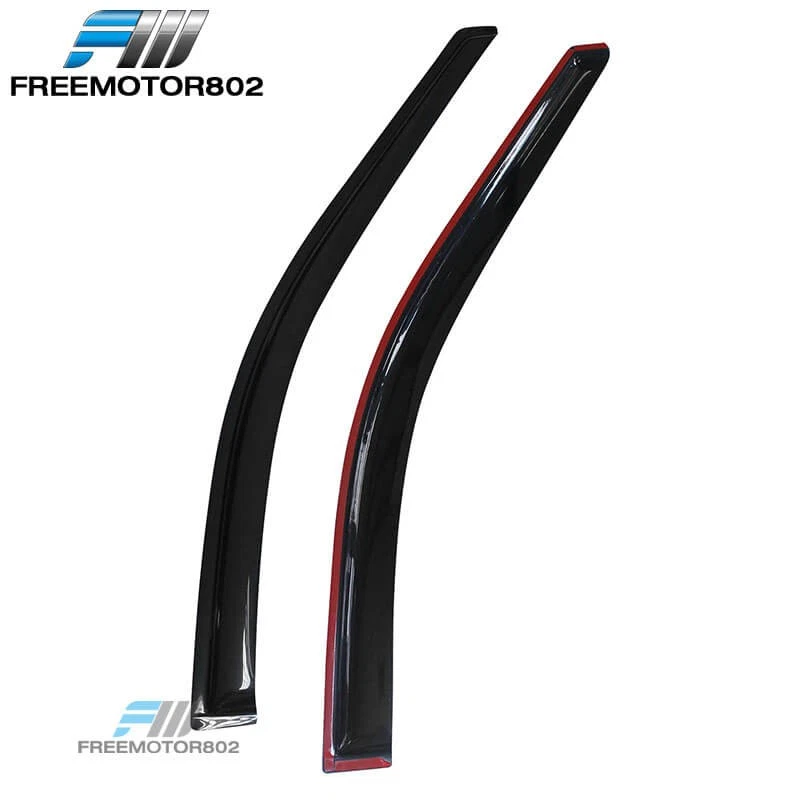 Fit 96-07 Chrysler Town&Country Caravan Window Visors Rain Sun Guard Deflector - Image 3 of 4