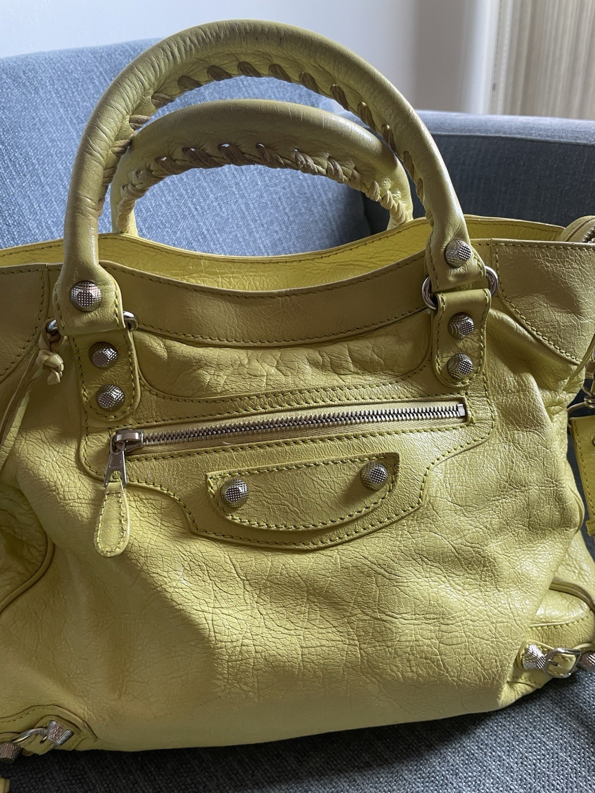 Balenciaga The City/The Velo bag (282010) in rare green/neon color