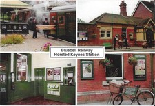 Bluebell Railway, Horsted Keynes Station - Postcard - Unused (2b)