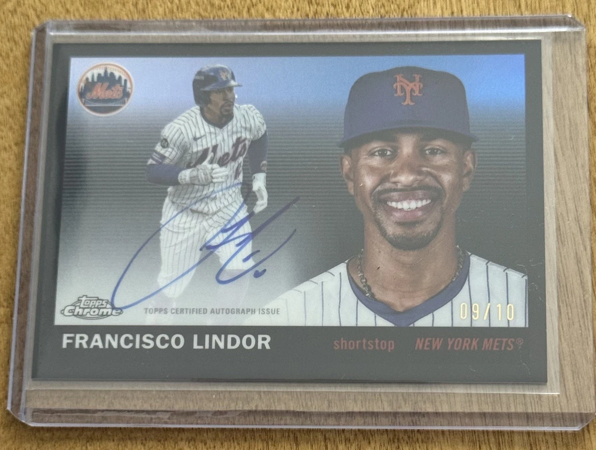 Francisco Lindor Baseball Serial Numbered Sports Trading Cards