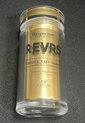 Frequense REVRS Anti-Aging Supplement NAD Cellular Energy DNA Support 60 Caps