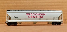 Accurail 2004 Wisconsin Central ACF 3-Bay Covered Hopper WC #82800 Assembled HO