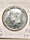 1964 Kennedy Half Dollar Proof 90% Silver UNC High Quality!